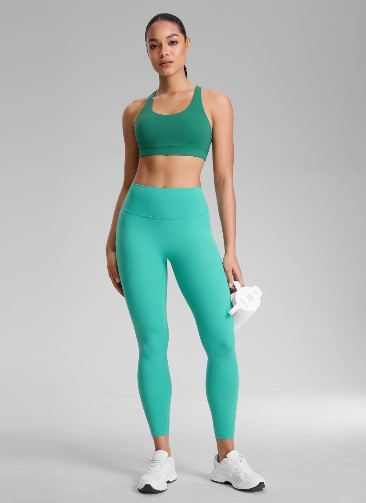 CRZ YOGA Women's SculptAir Yoga High Rise No Front Seam Legging 25