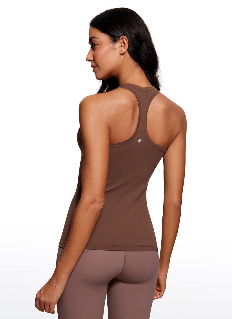 Butterluxe Hip-Length Tank Racerback