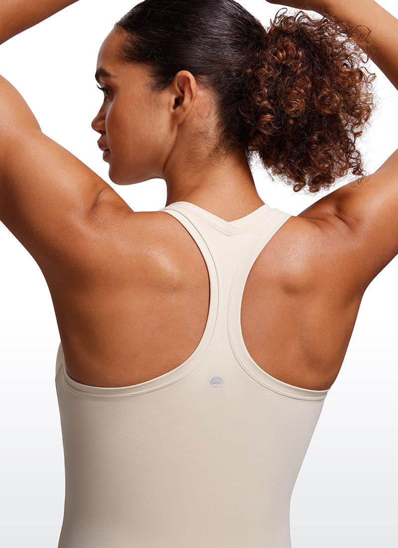 Butterluxe Hip Length  Racerback Tank