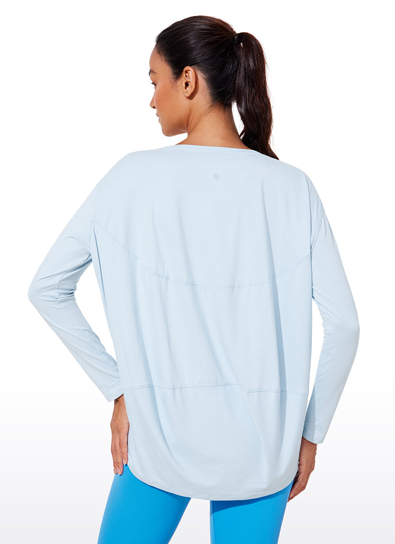 トップス loose Relax crepe over shirt Amazon.com: MASCOMODA Women's 2025 Striped Oversized