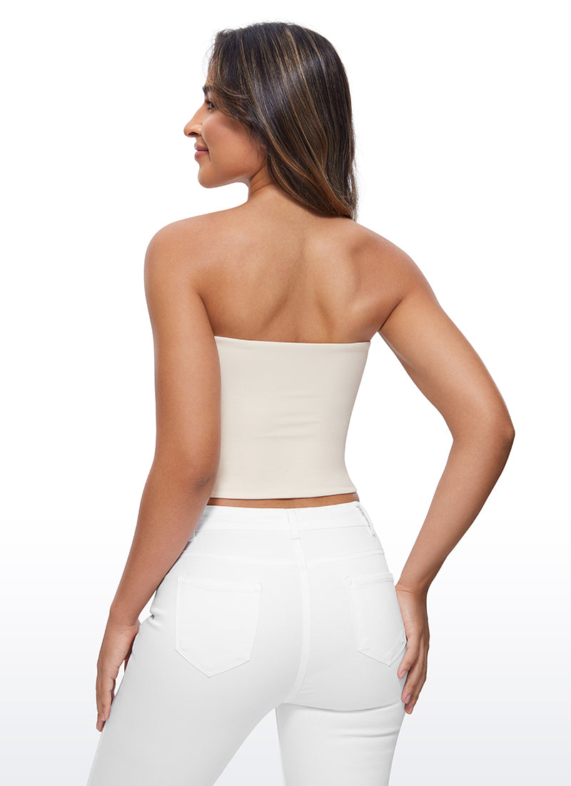 Butterluxe Double Lined Strapless Top