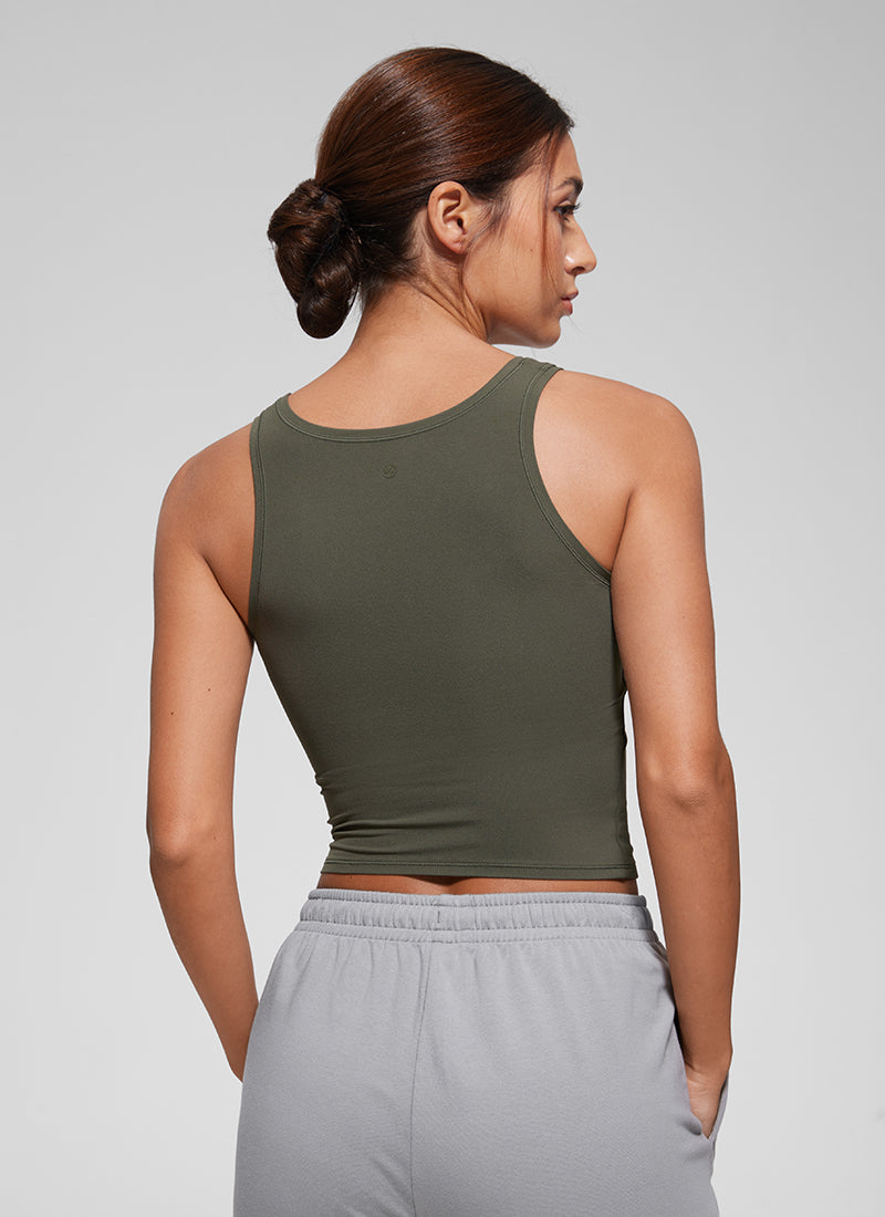 Softembrace Soft Double Lined Scoop Neck Tanks