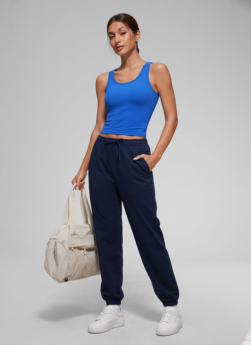 Softembrace Soft Double Lined Scoop Neck Tanks