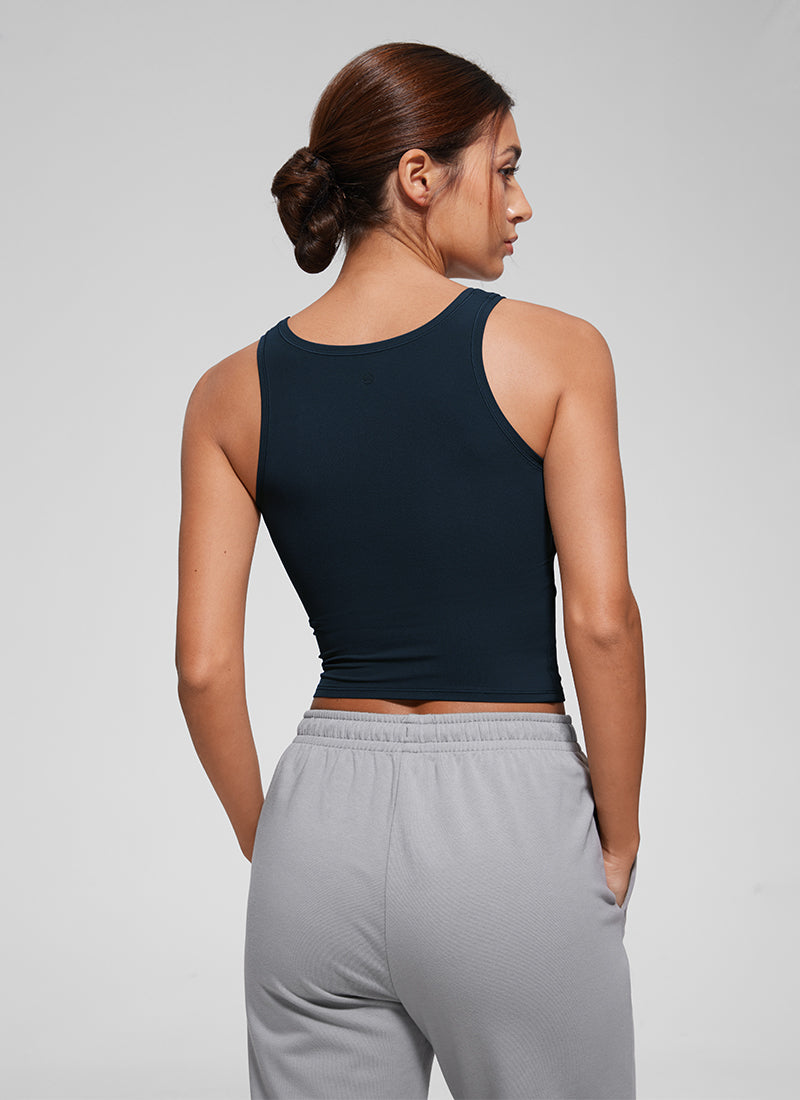 Softembrace Soft Double Lined Scoop Neck Tanks