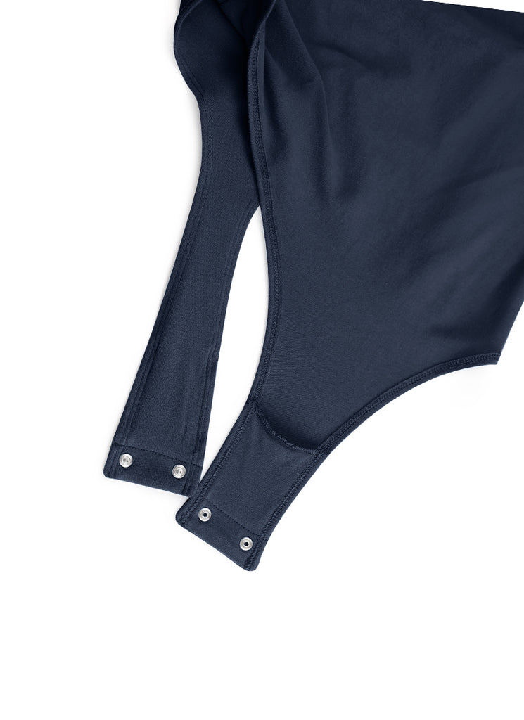 CRZ YOGA Women's Yoga Crew Neck Short Sleeves Bodysuits Stelindigo