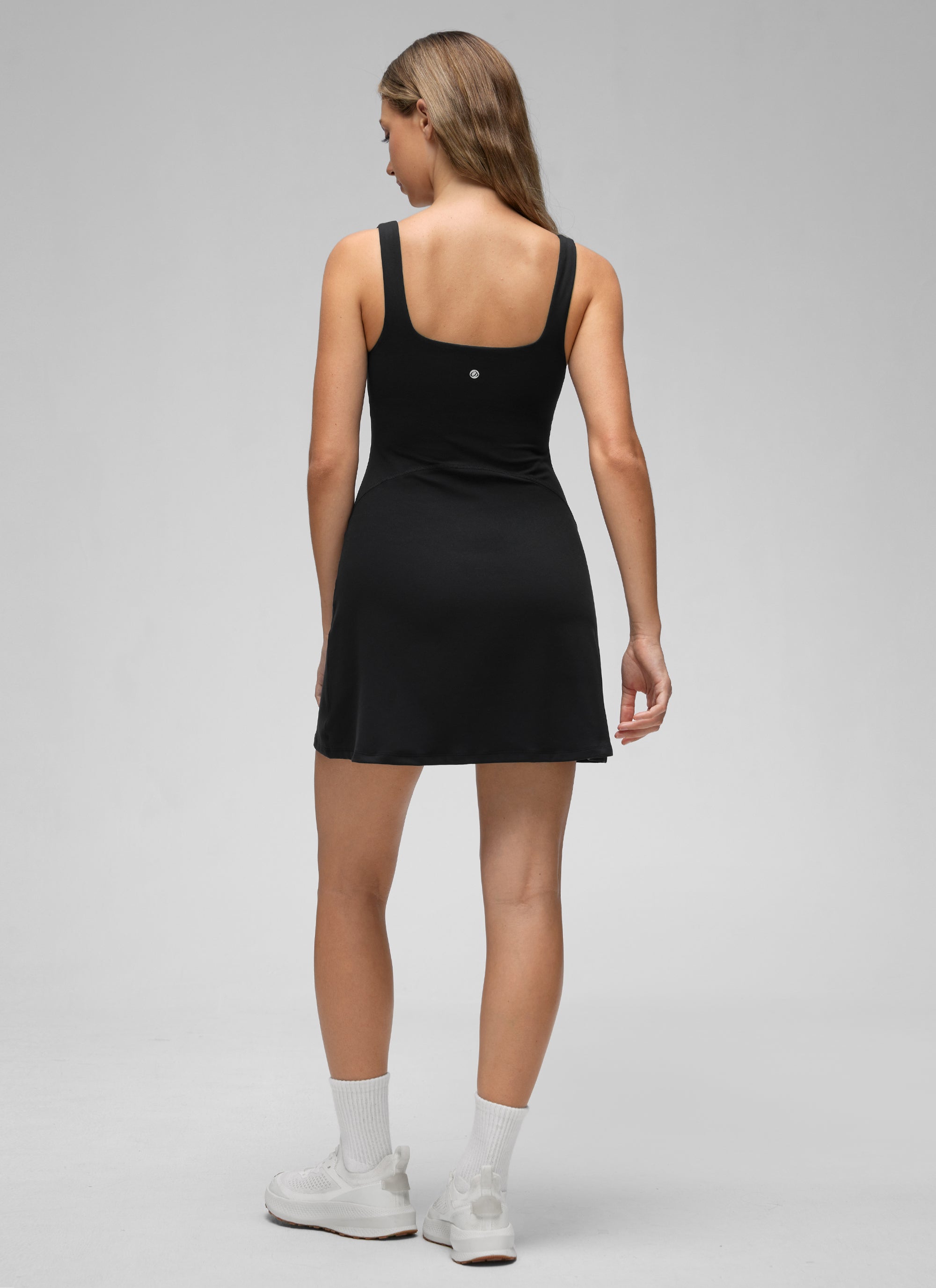 Butterluxe Square Neck Shelf Bra Dress