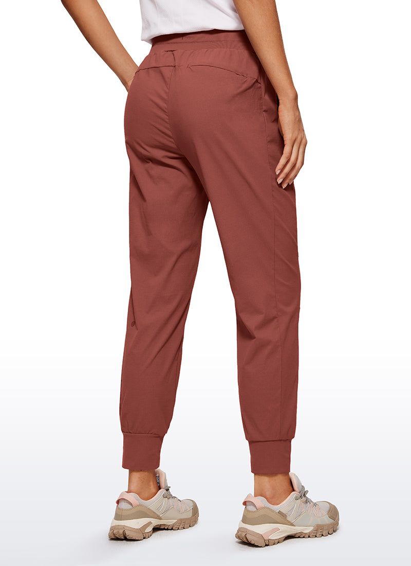 CRZ YOGA Women's Hiking Casual Relaxed Fit Ripstop Jogger
