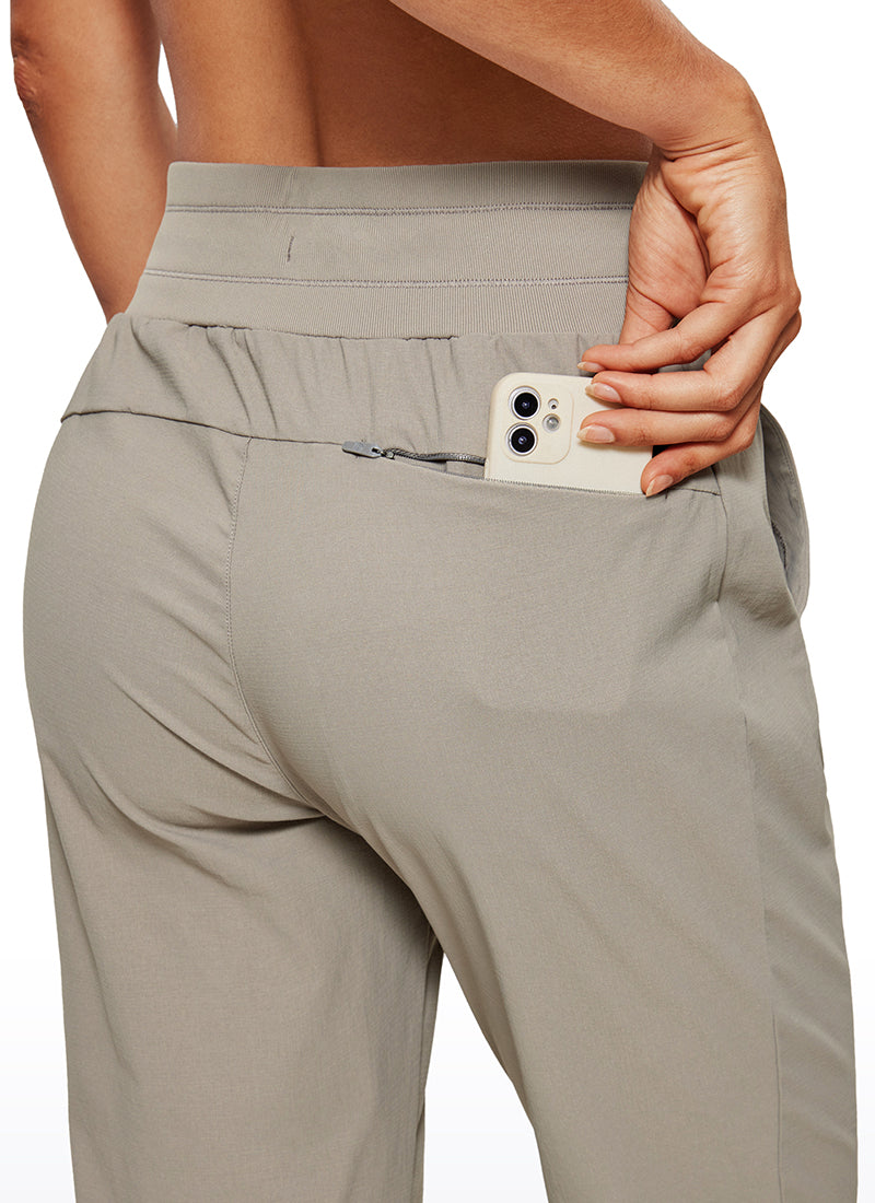 CRZ YOGA Women's Hiking Casual Relaxed Fit Ripstop Jogger