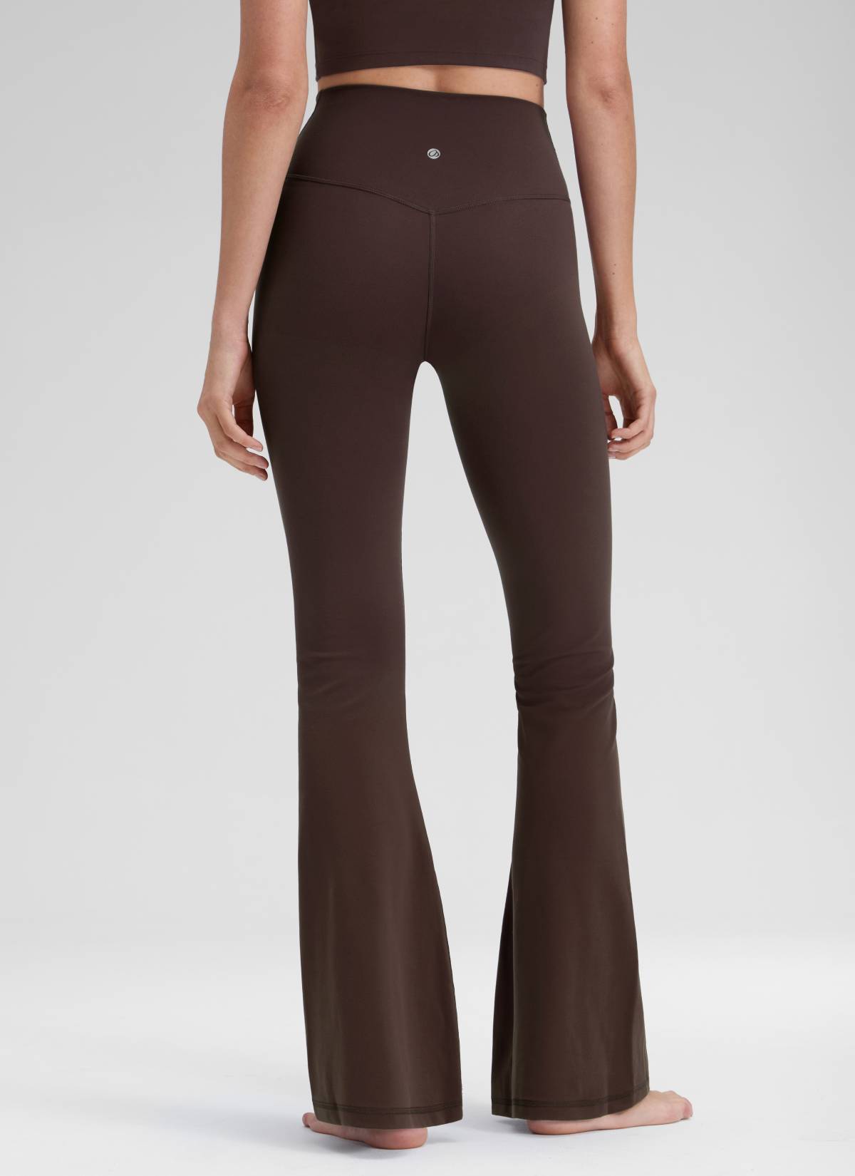CRZ YOGA Women Butterluxe V Crossover High Waist Flare Leggings 31