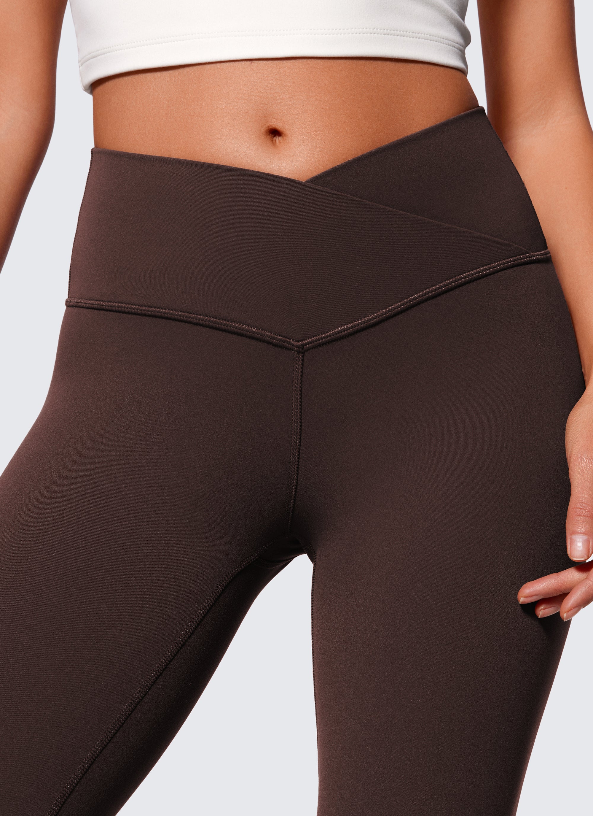 Butterluxe Crossover Flare Legging 33''
