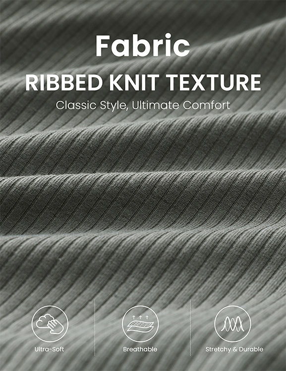 CRZ YOGA Women's Ribbed High Waisted Sweat Shorts 3'' True Navy