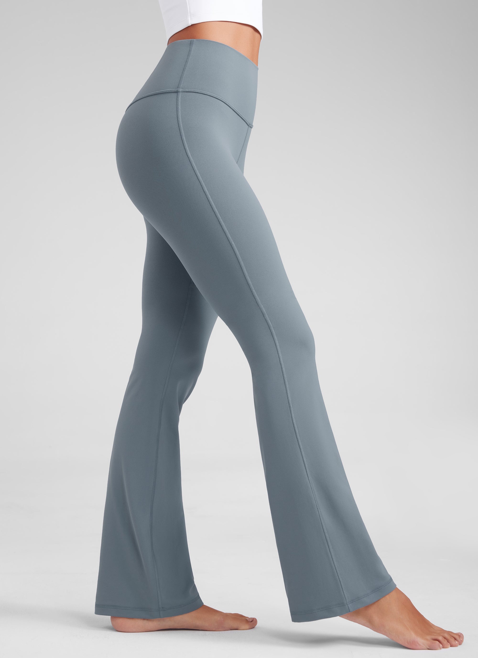 CRZ YOGA Women's Butterluxe High Waist Flare Leg Bootcut Leggings 32