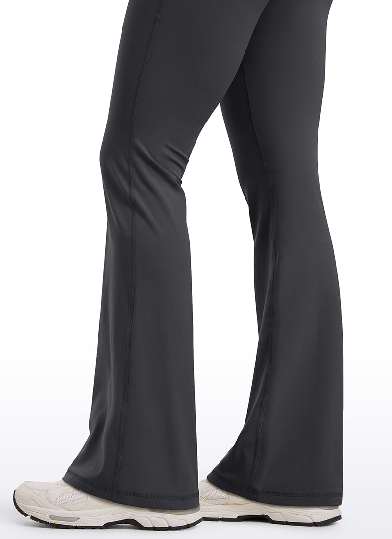 Butterluxe High Waist Flare Wide Leg Bootcut Pockets Leggings 33