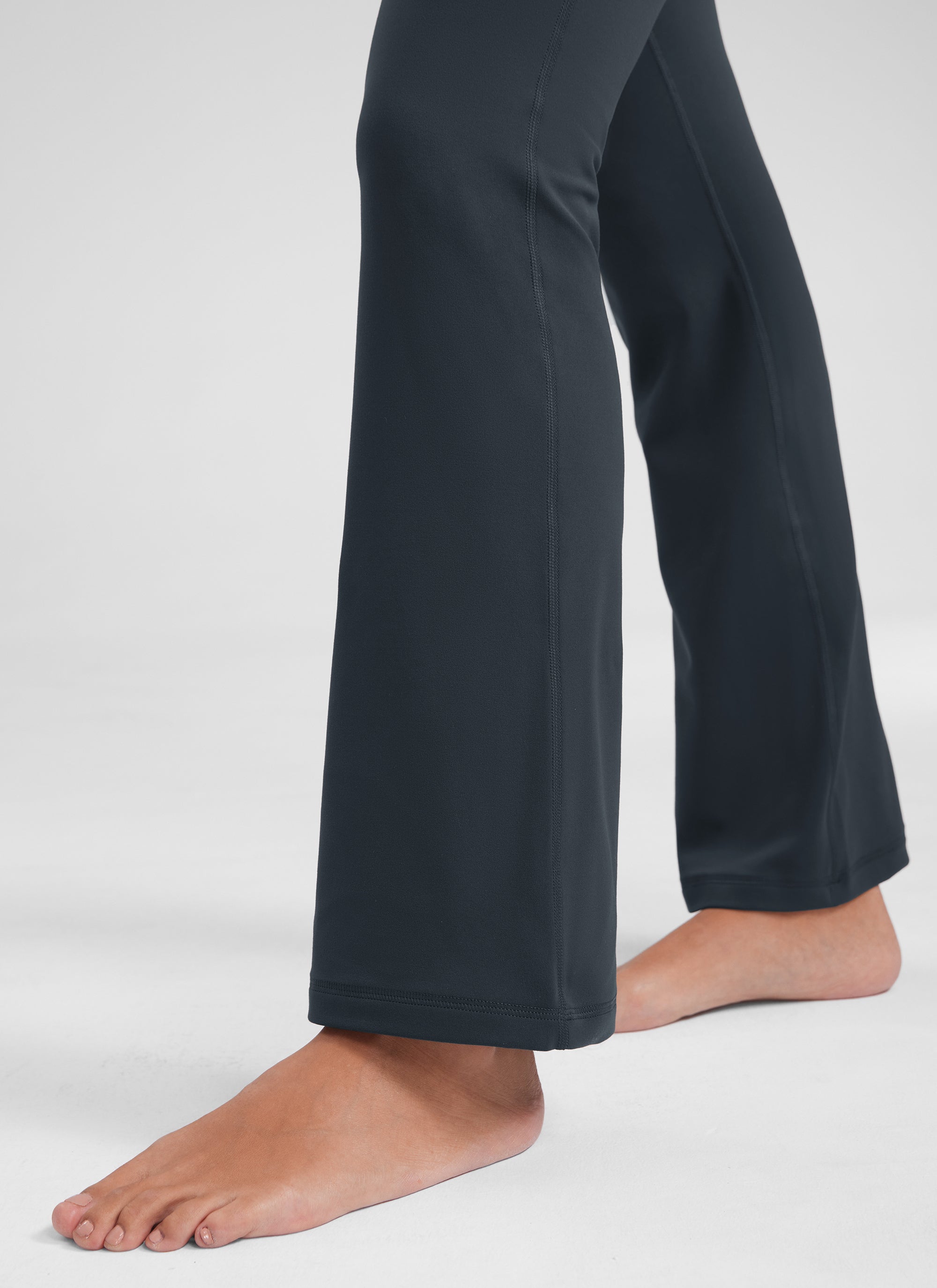 CRZ YOGA Women's Yoga High Waist Butterluxe Flare Pocket Leggings 29