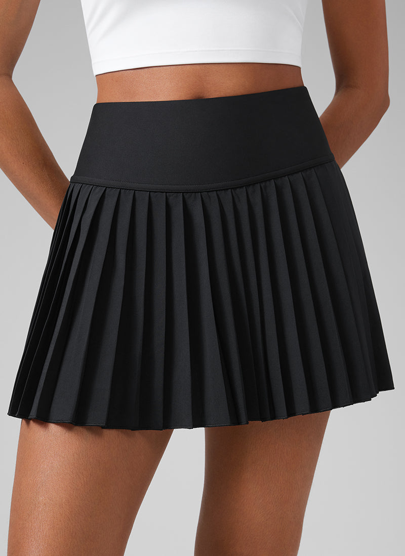 CRZ YOGA Women's Skort Tennis Feathery-Fit Soft High Rise Tennis