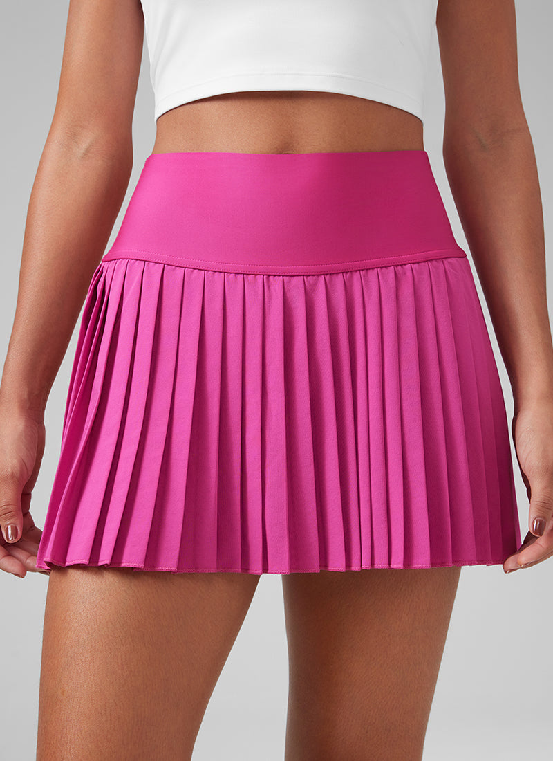 CRZ YOGA Women's Skort Tennis Feathery-Fit Soft High Rise Tennis