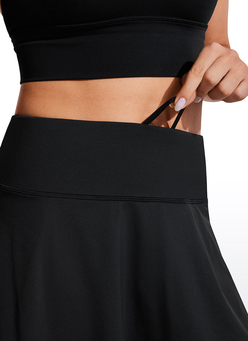 CRZ YOGA Women's Skort UPF 50+ Pleated High Rise Tennis Skirt 14