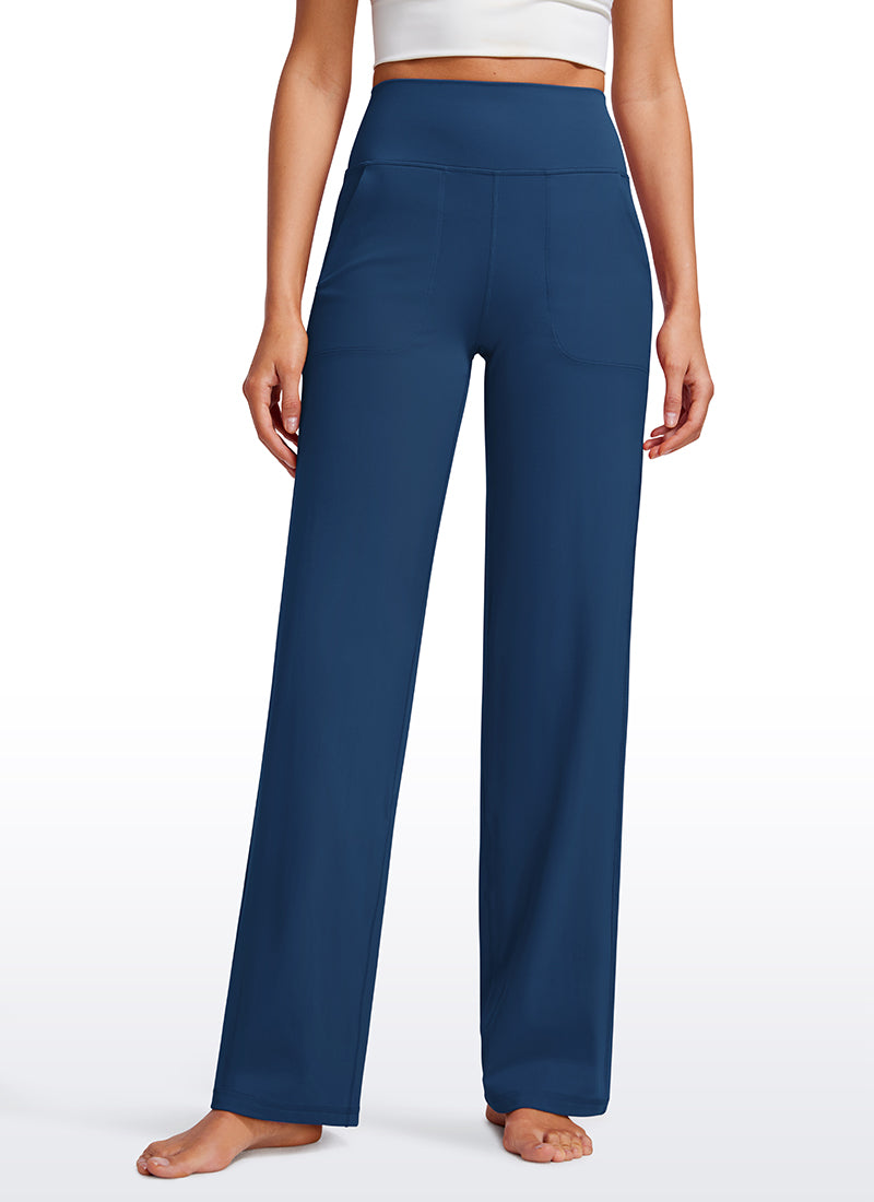REVES/リーブス　CURVE PANTS CRZ YOGA Women's Butterluxe High Rise Wide Leg Pants with