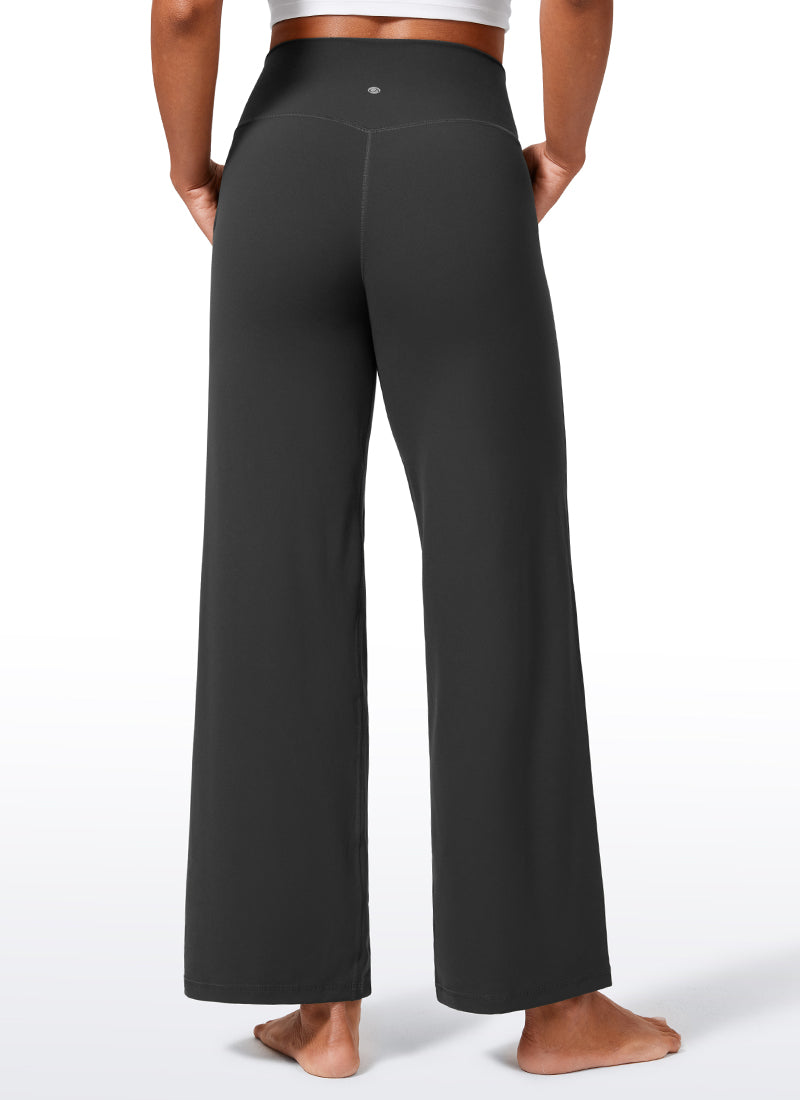 Butterlift® High Waisted Wide Leg Pants with Pockets 29