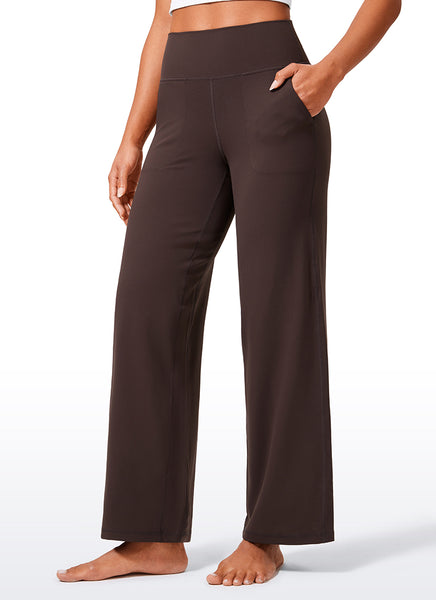 CRZ YOGA Women's Butterlift High Waisted Wide Leg Pants with