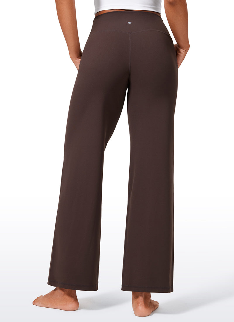 Butterlift® High Waisted Wide Leg Pants with Pockets 29