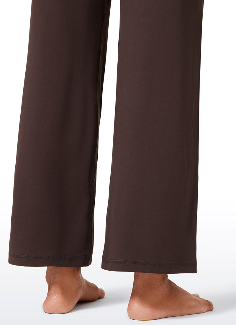 Butterlift® High Waisted Wide Leg Pants with Pockets 29