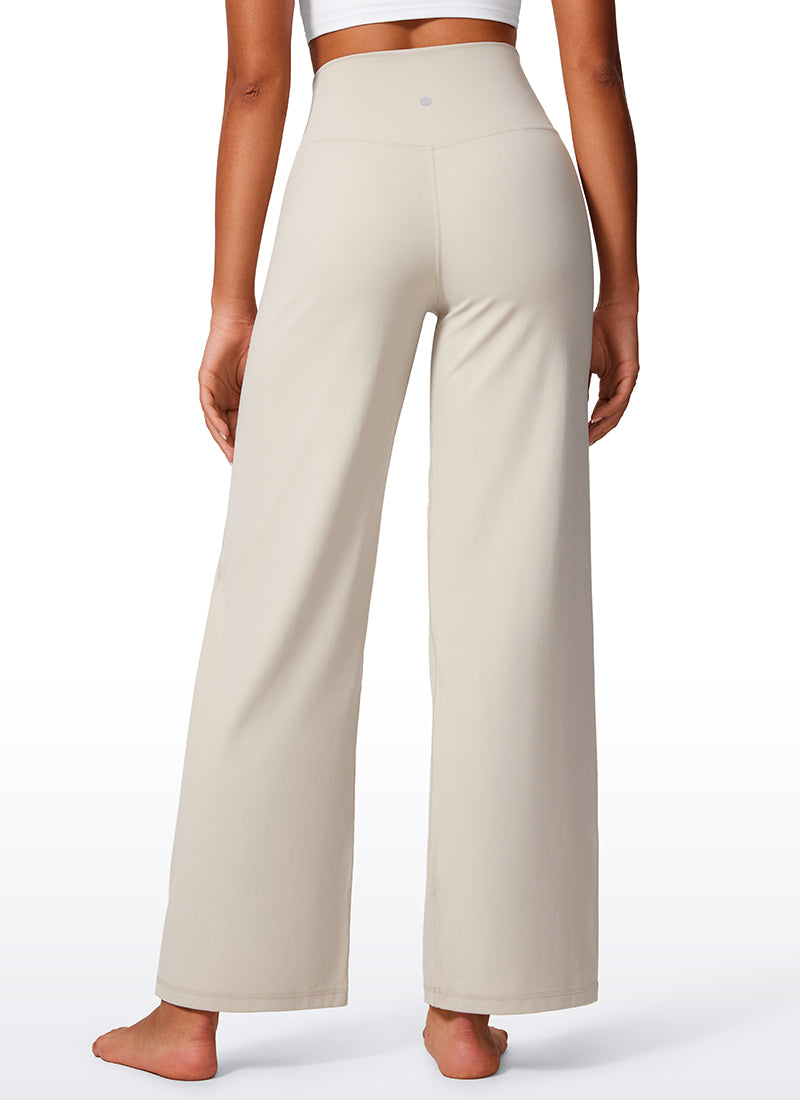 Butterlift High Waisted Wide Leg Pants with Pockets 31