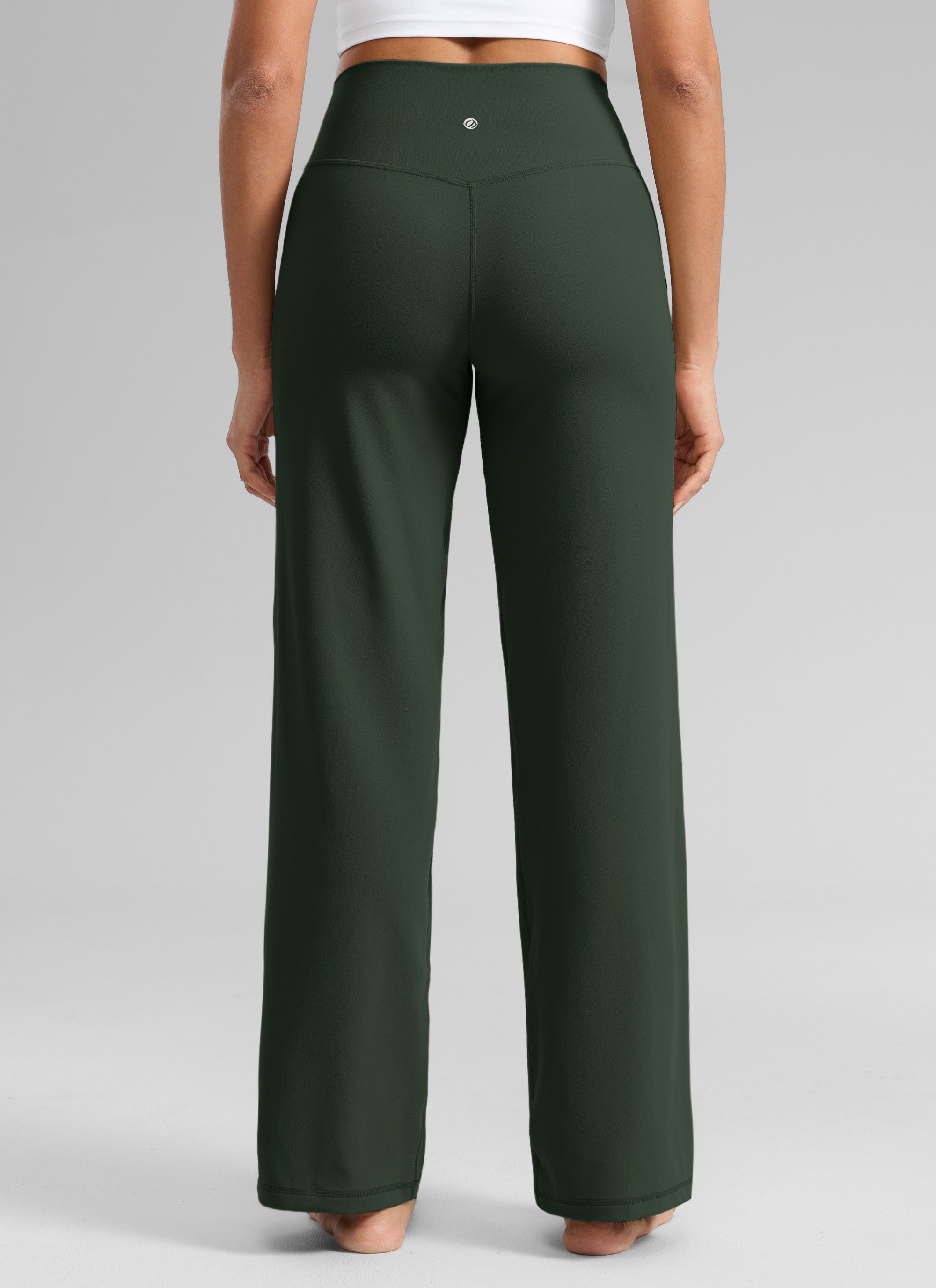 CRZ YOGA Women's Butterlift High Waisted Wide Leg Pants with