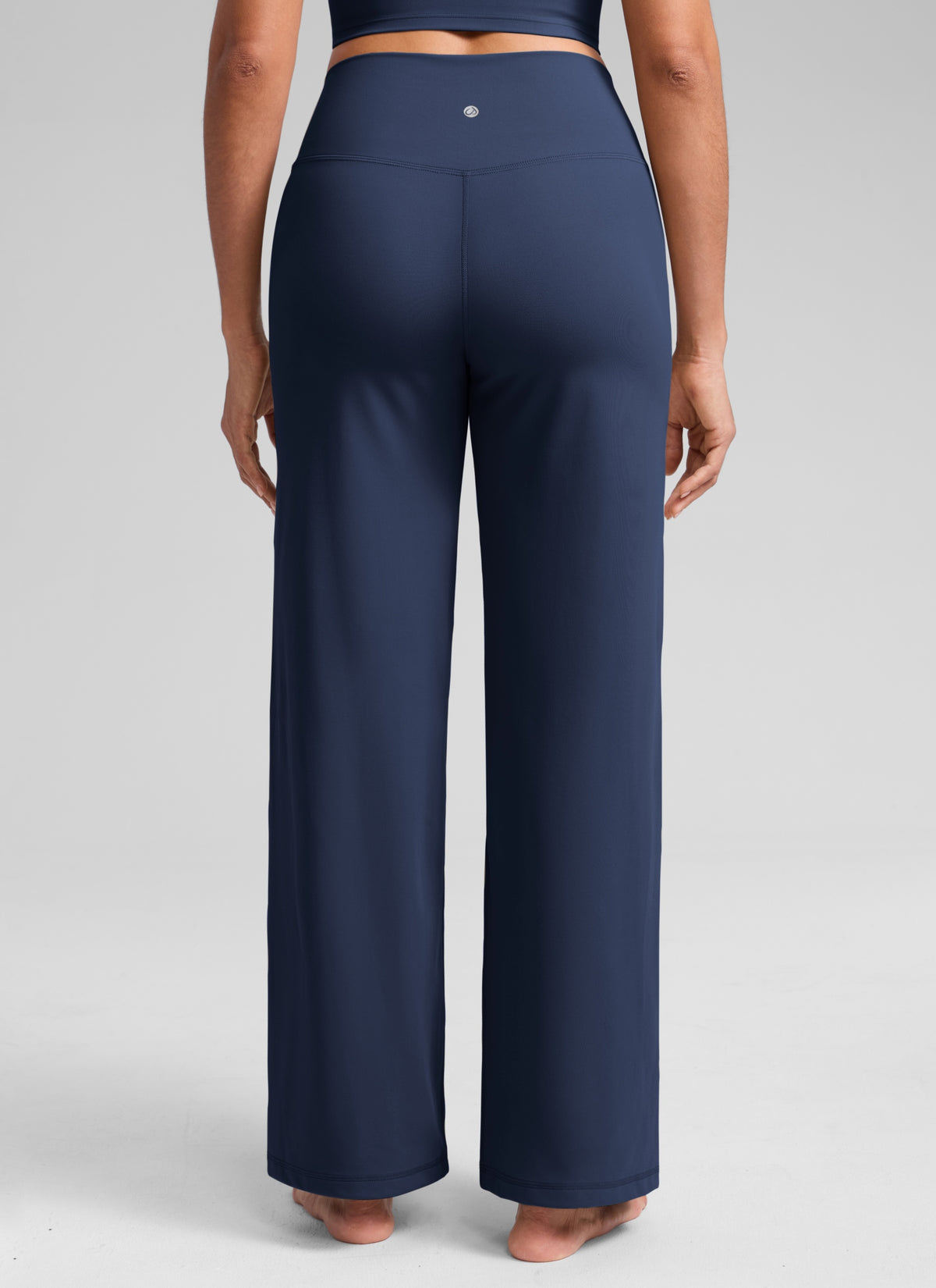 CRZ YOGA Women's Butterlift High Waisted Wide Leg Pants with Pockets 33