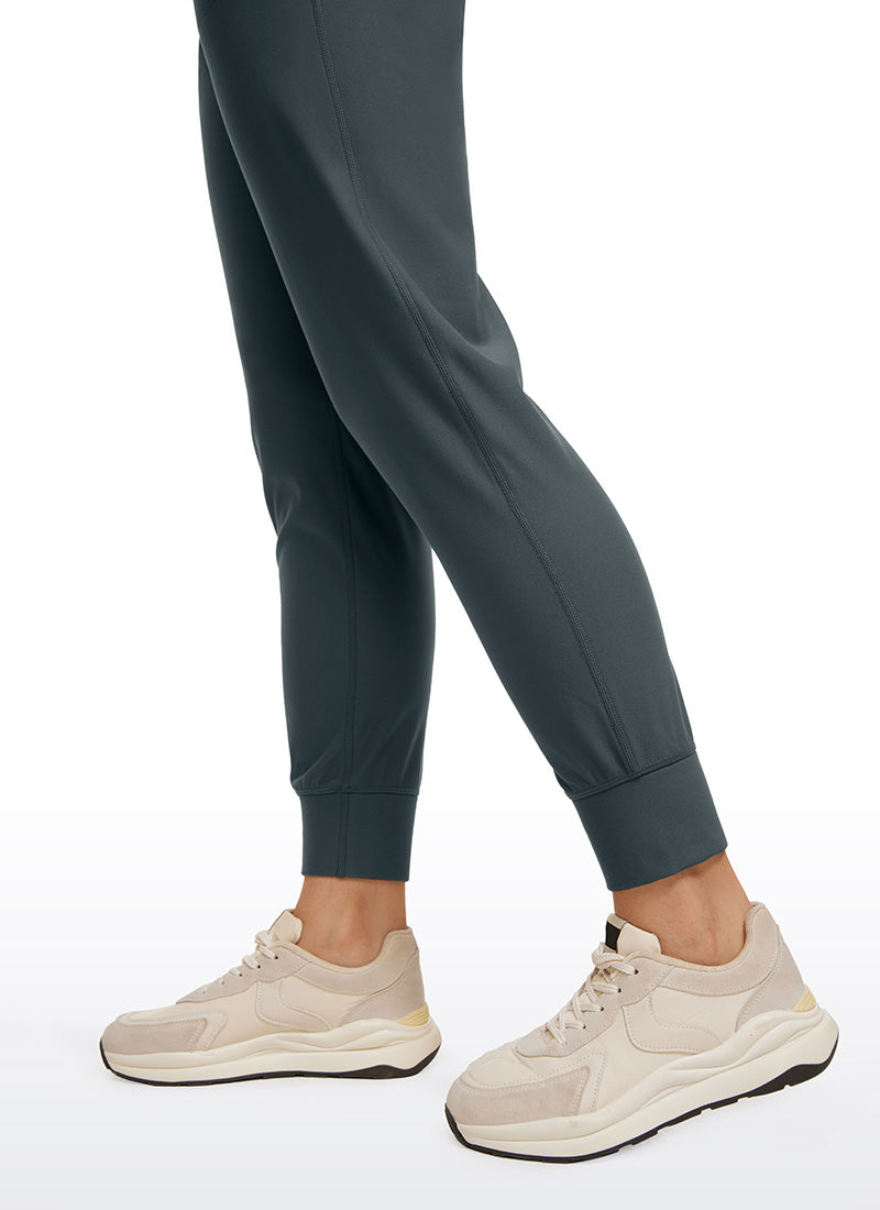 CRZ YOGA Womens Fleece Lined Soft Workout Joggers with Pockets 27.5