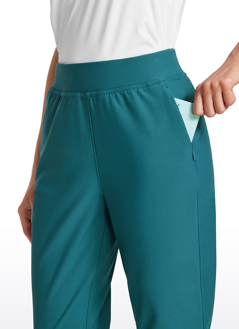 Fleece Lined High Waisted Joggers 28