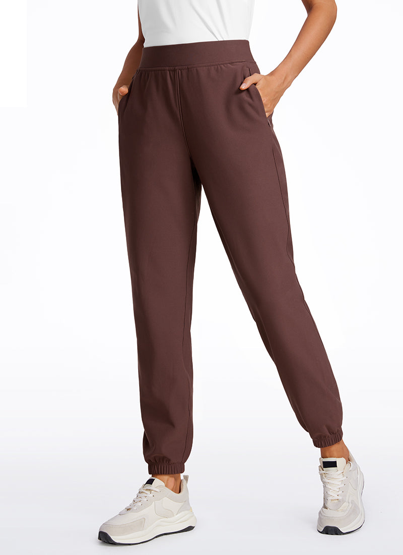 Fleece Lined High Waisted Joggers 28