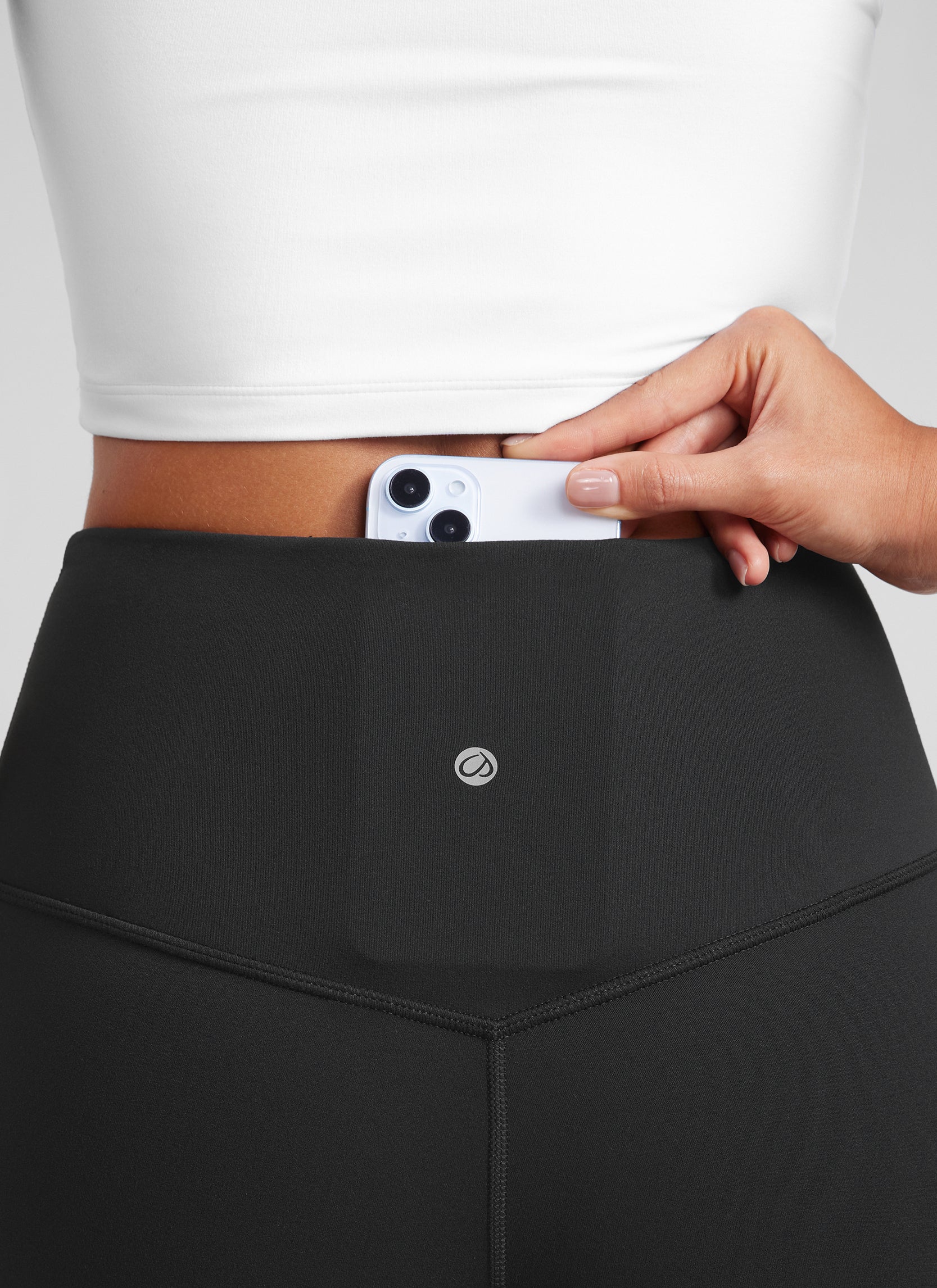 CRZ YOGA Women  Butterluxe High Waist Pockets Mini Flared Leggings 32