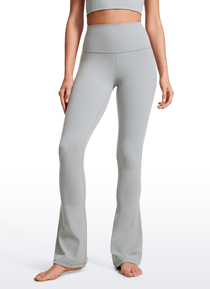 CRZ YOGA Women  Butterluxe High Waist Pockets Mini Flared Leggings 32