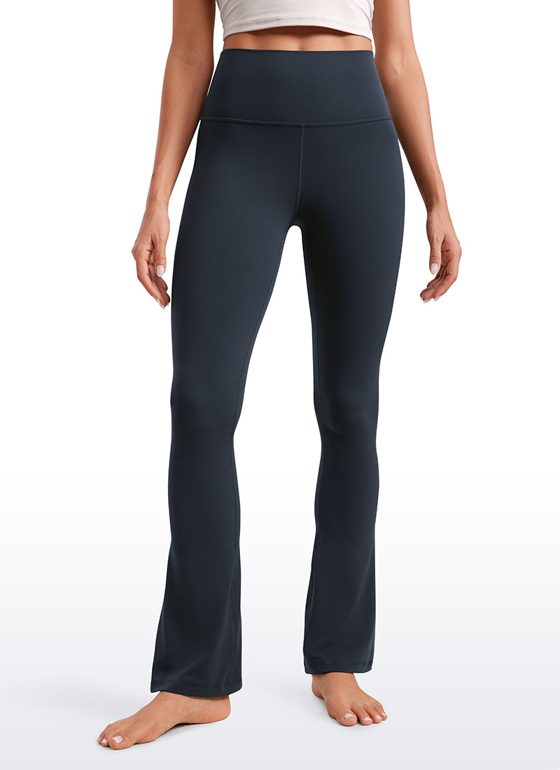 CRZ YOGA Women  Butterluxe High Waist Pockets Mini Flared Leggings 30