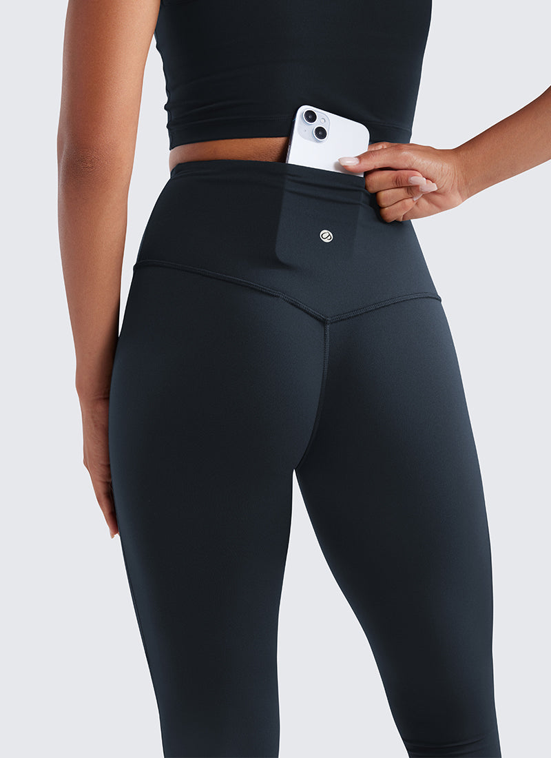 CRZ YOGA Women  Butterluxe High Waist Pockets Mini Flared Leggings 33