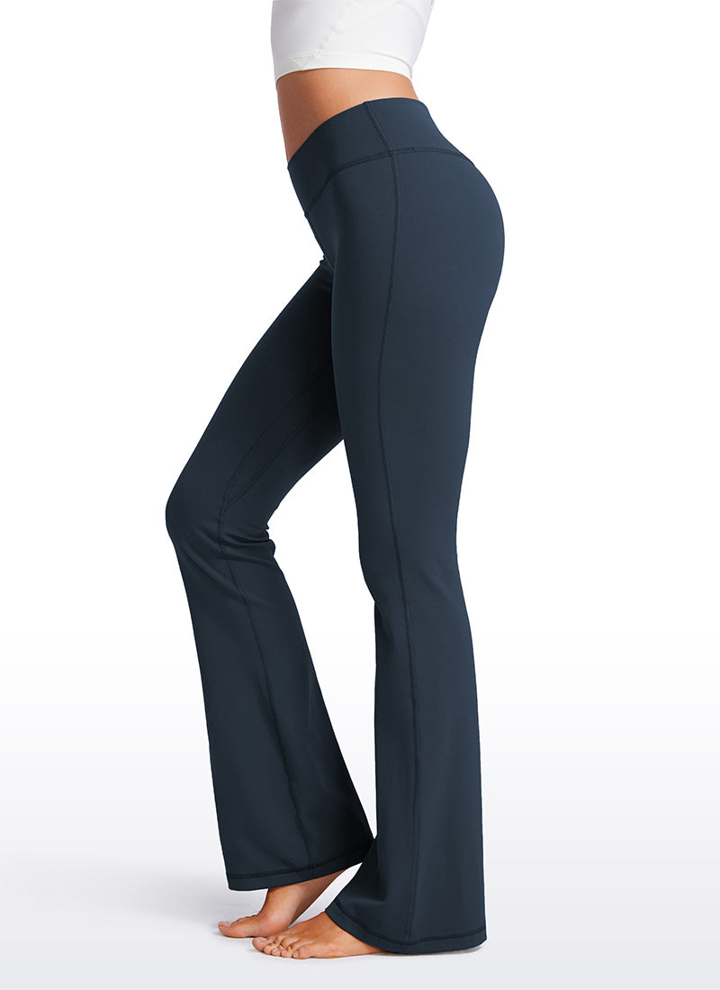 CRZ YOGA Womens Butterluxe Low Rise Flare Leggings 32