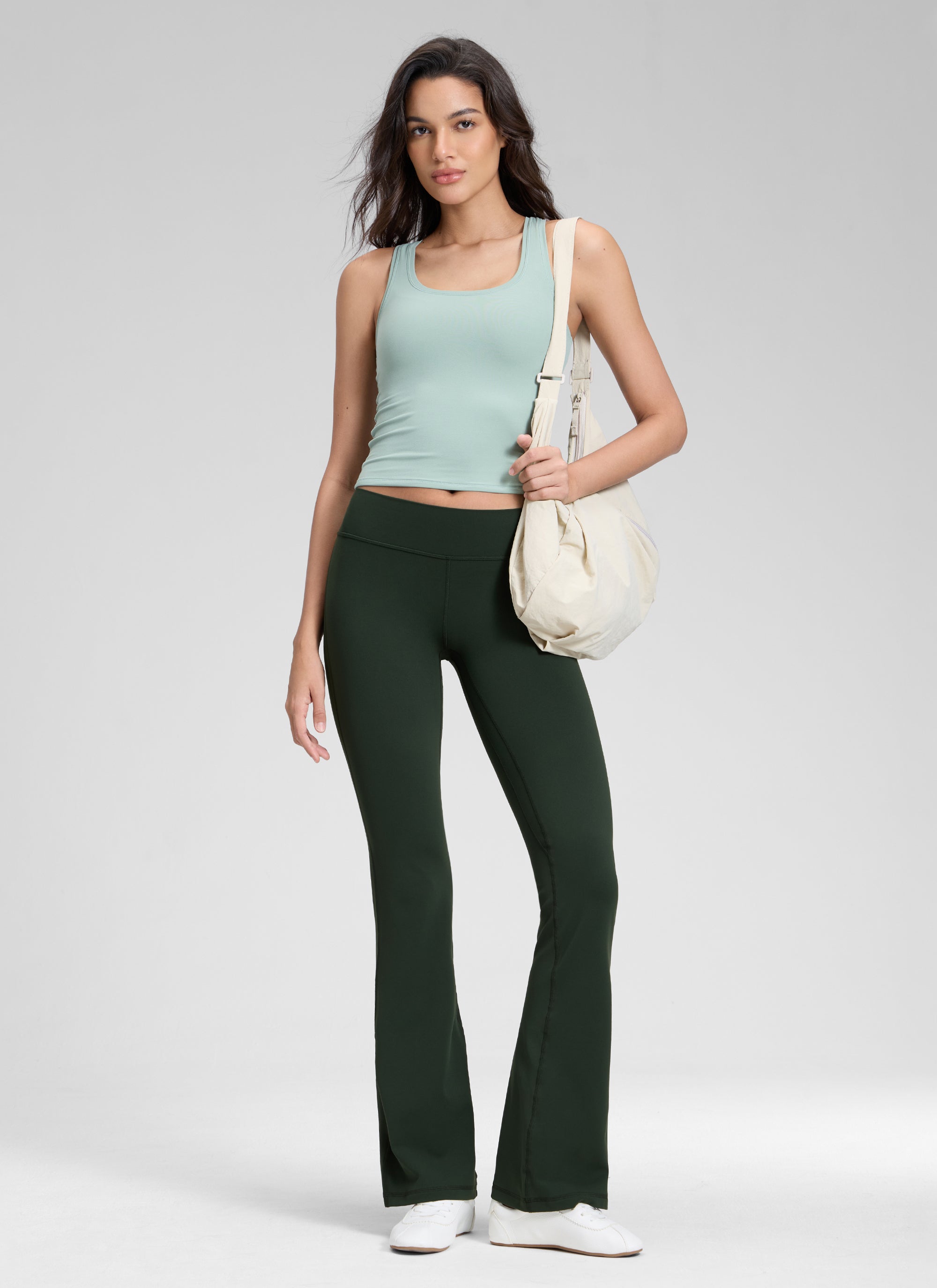 CRZ YOGA Womens Butterluxe Low Rise Flare Leggings 32