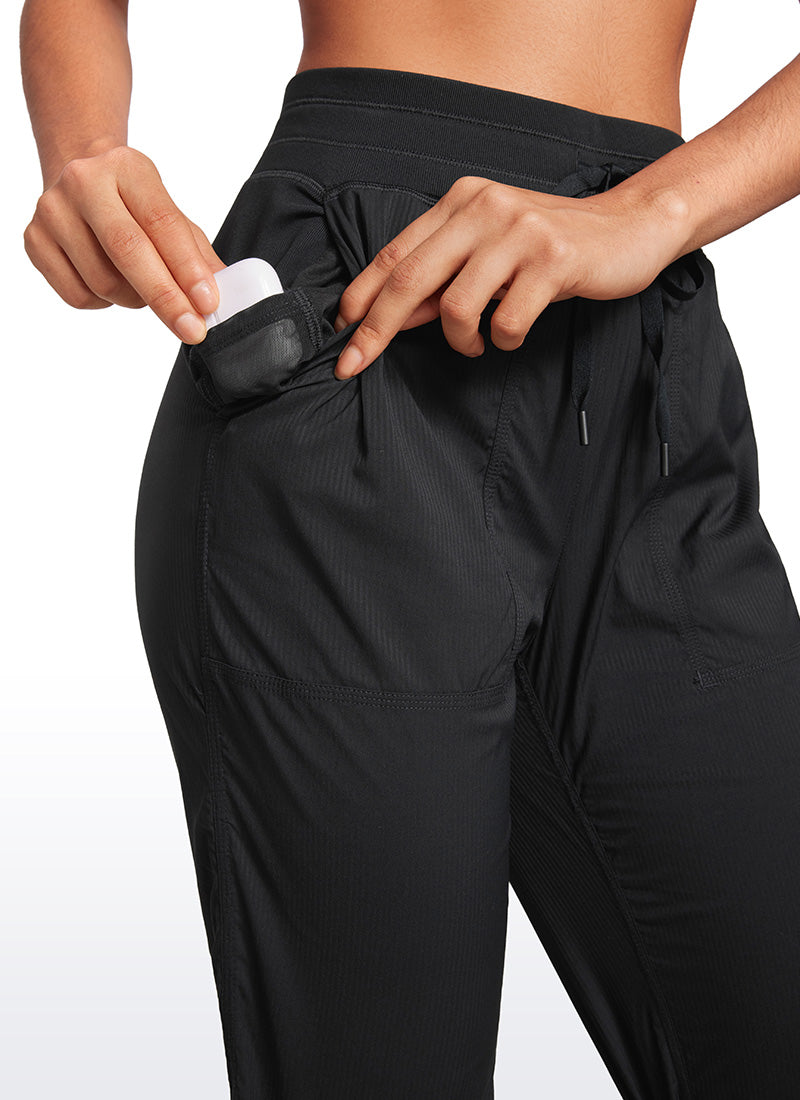 Lightweight Workout Straight Leg Pocket Pants 30