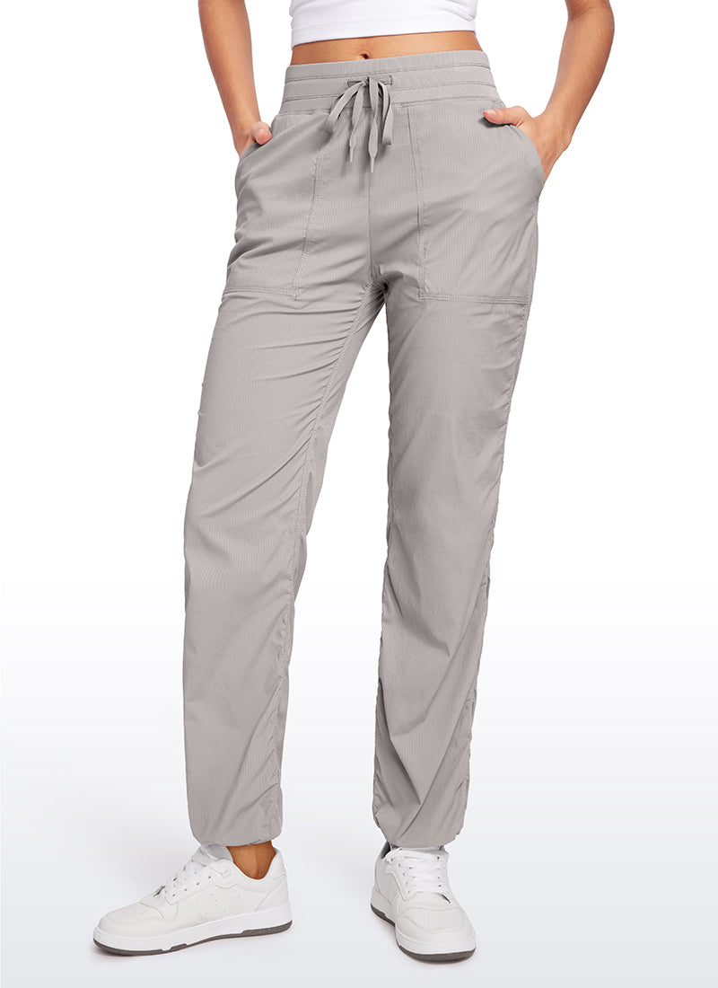 Lightweight Workout Straight Leg Pocket Pants 30