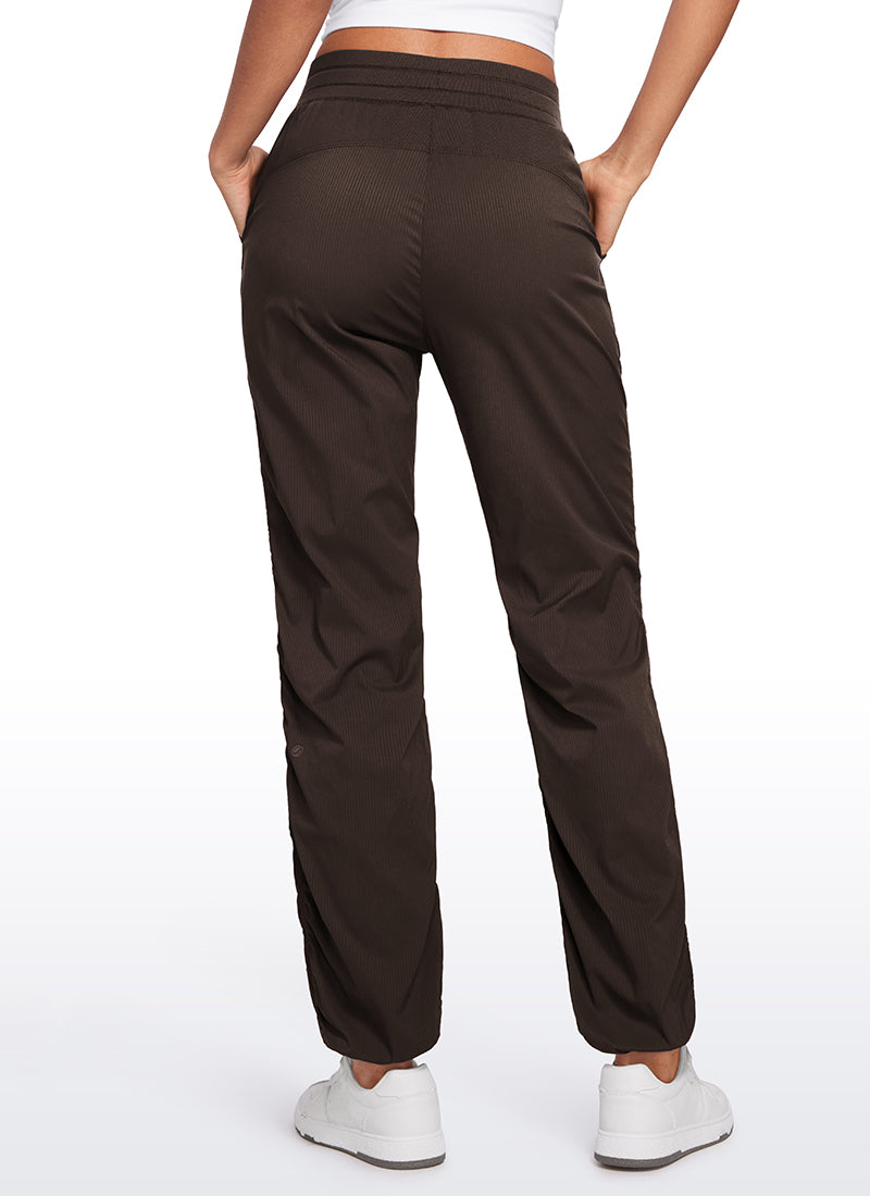 Lightweight Workout Straight Leg Pocket Pants 30