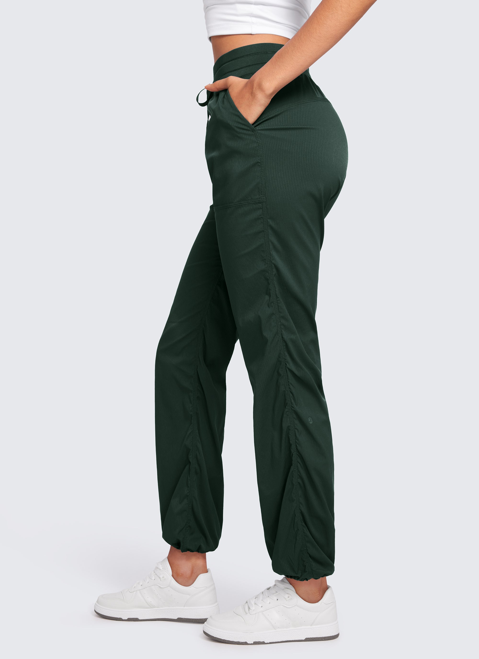 CRZ YOGA Lightweight Workout Pants for Women Straight Leg 30