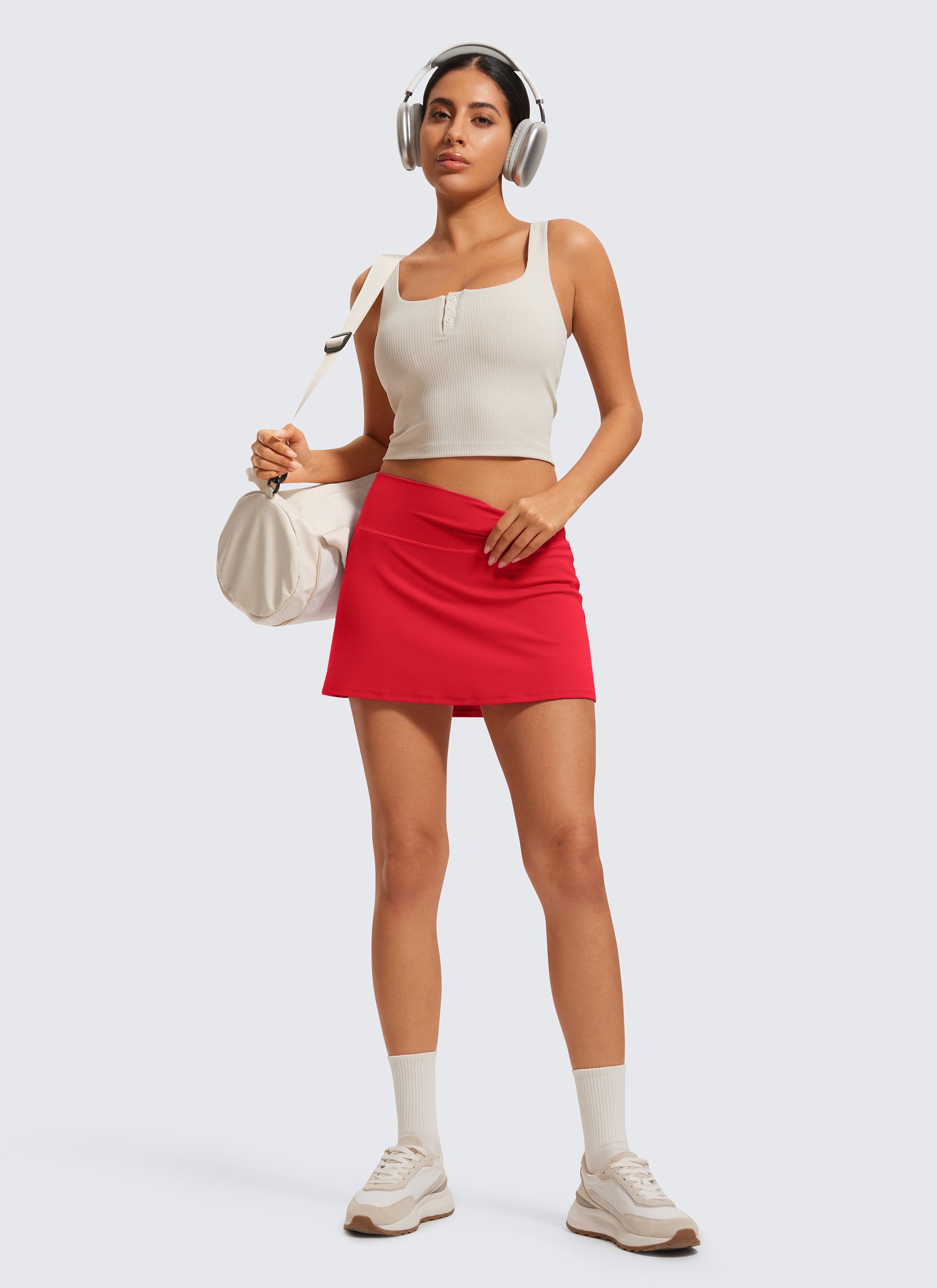 Butterluxe A Line High Rise Pocket Skirt 14.5''
