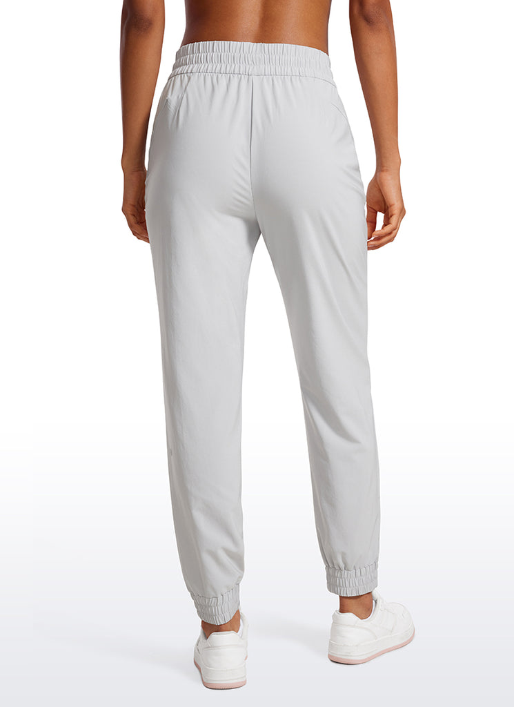 CRZ YOGA Women's Casual Workout Joggers with Pockets 28" True Navy