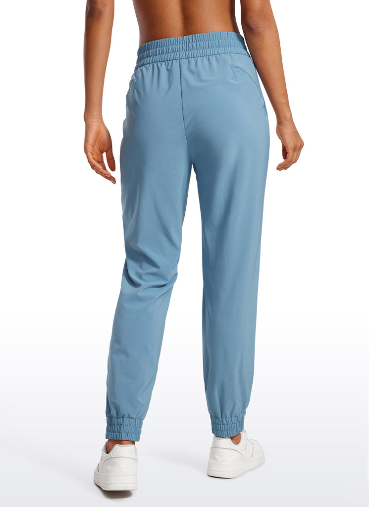 CRZ YOGA Women's Casual Workout Joggers with Pockets 28" Twilight Rose Pink