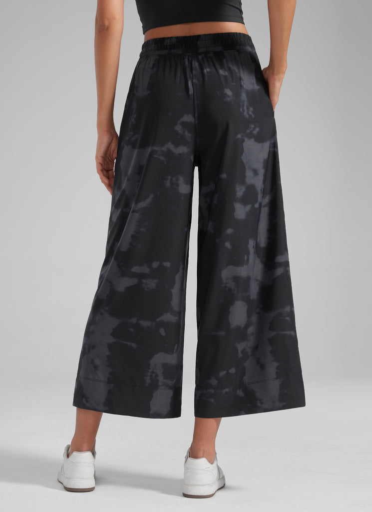 CRZ YOGA Women's  Causal High Waisted Wide Leg Pockets Pants 25'' Pink Peony