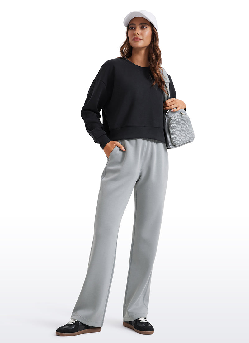 SoftAura High Waist Wide Leg Sweatpants 31''