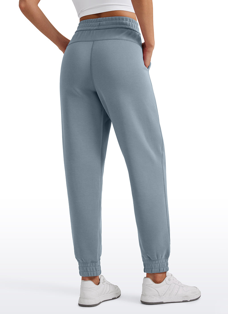 【BLOSSOM H COMPANY】25SS KAV SWEAT PANTS CRZ YOGA Women SoftAura Sweatpants High Waisted Pockest
