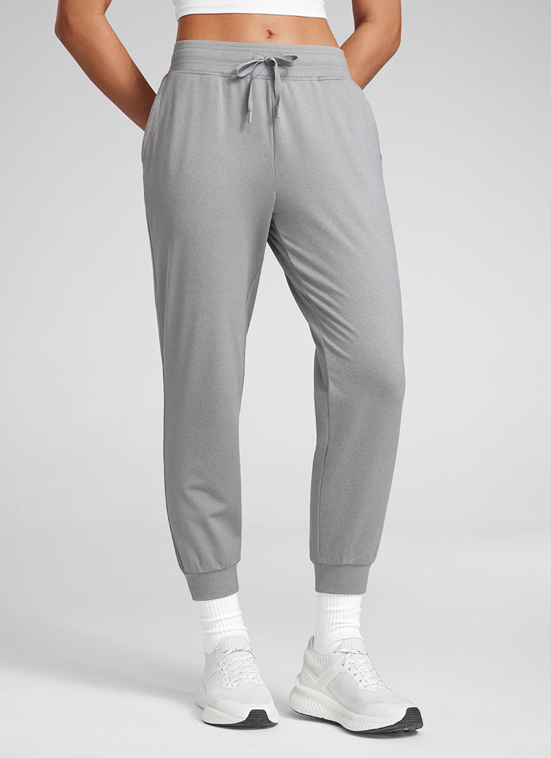 CRZ YOGA Women's Cloud Jersey Capri Joggers 25'' with Pockets