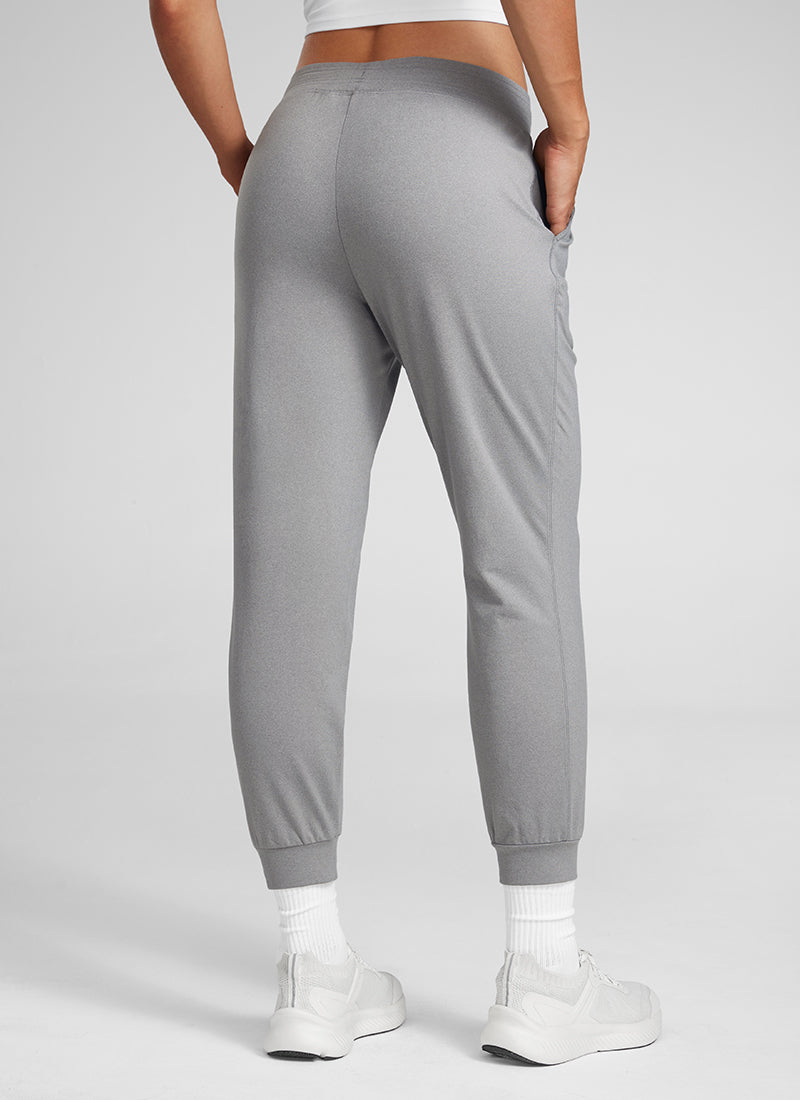 CRZ YOGA Women's Cloud Jersey Capri Joggers 25'' with Pockets